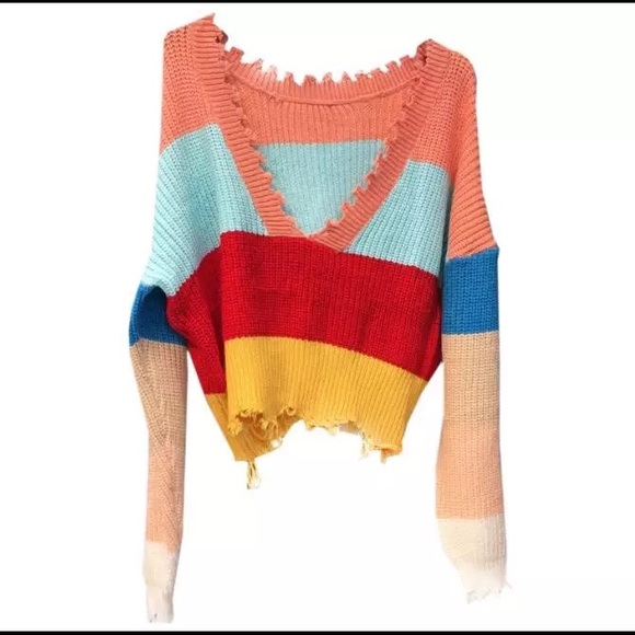 Rainbow sweater - Picture 12 of 15